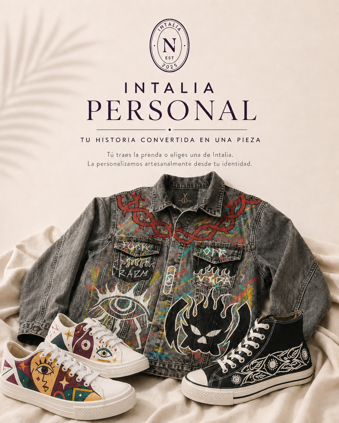 Intalia Personal - personalización artesanal de prendas
